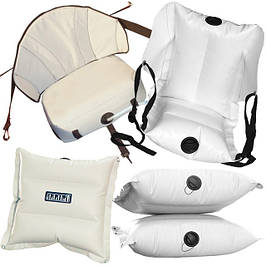 Байдаркові крісла і надувні подушки для байдарок