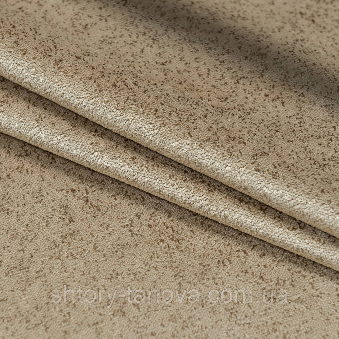 Велюр віденський беж-золото, фото 1