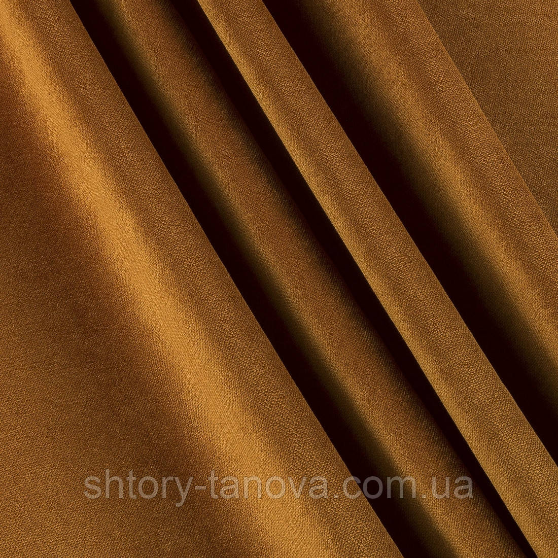 Велюр щільний карамель, фото 1
