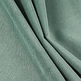 Велюр щільний зелена лазур, фото 3