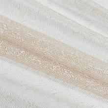 Гардинное польотно гіпюр краплі беж