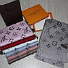 Шарф Louis Vuitton сірий, фото 9