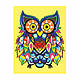 Набір акрилова живопис по номерам, "Сова", ROSA START - фото 3 - id-p853176598