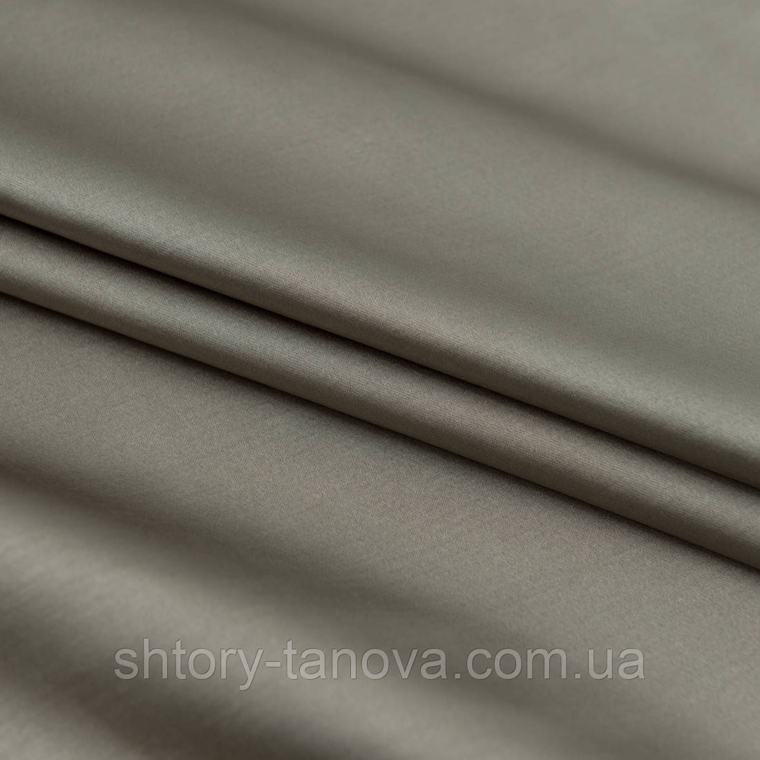 Декоративний сатин бравия беж-сірий, фото 1