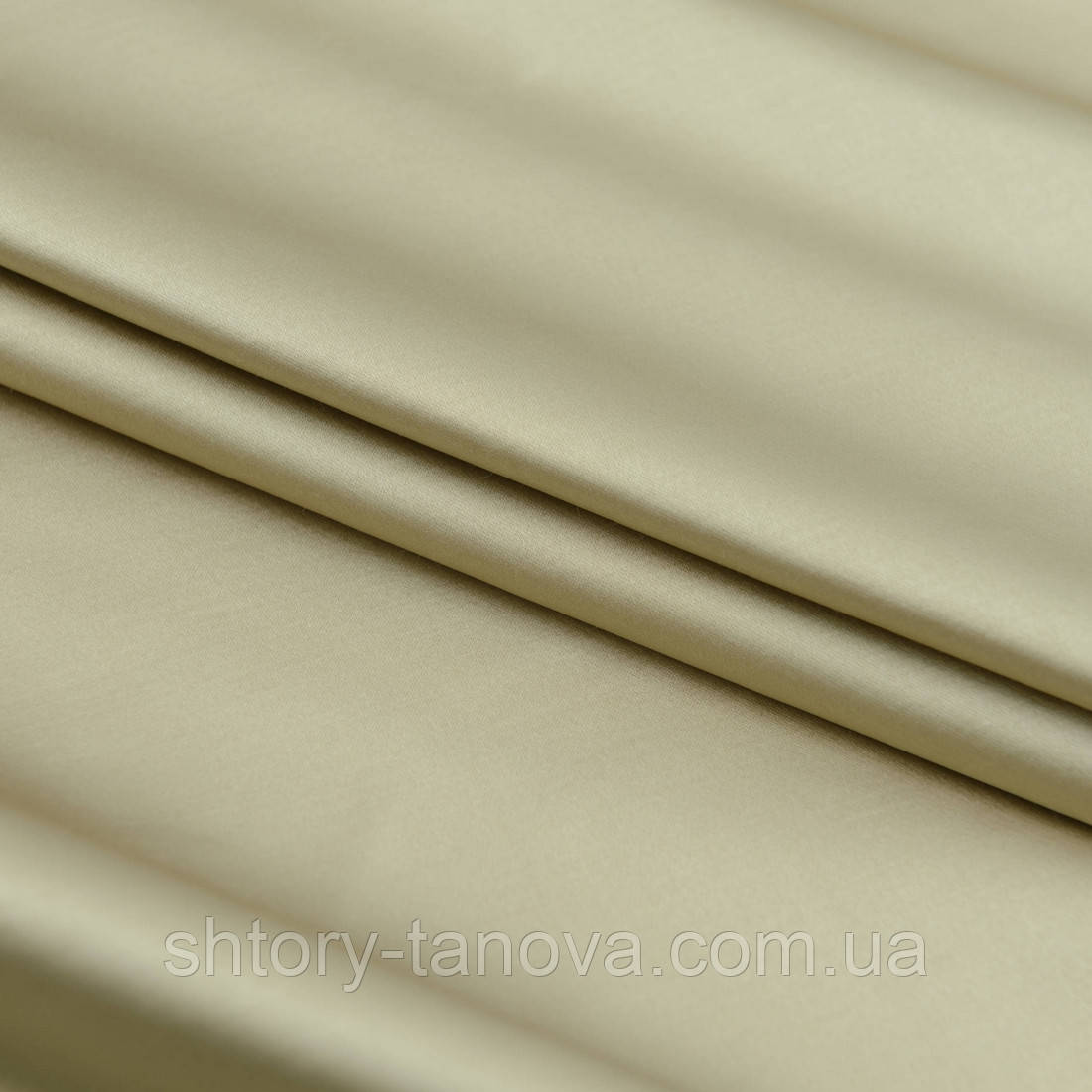 Декоративний сатин бравия оливка, фото 1