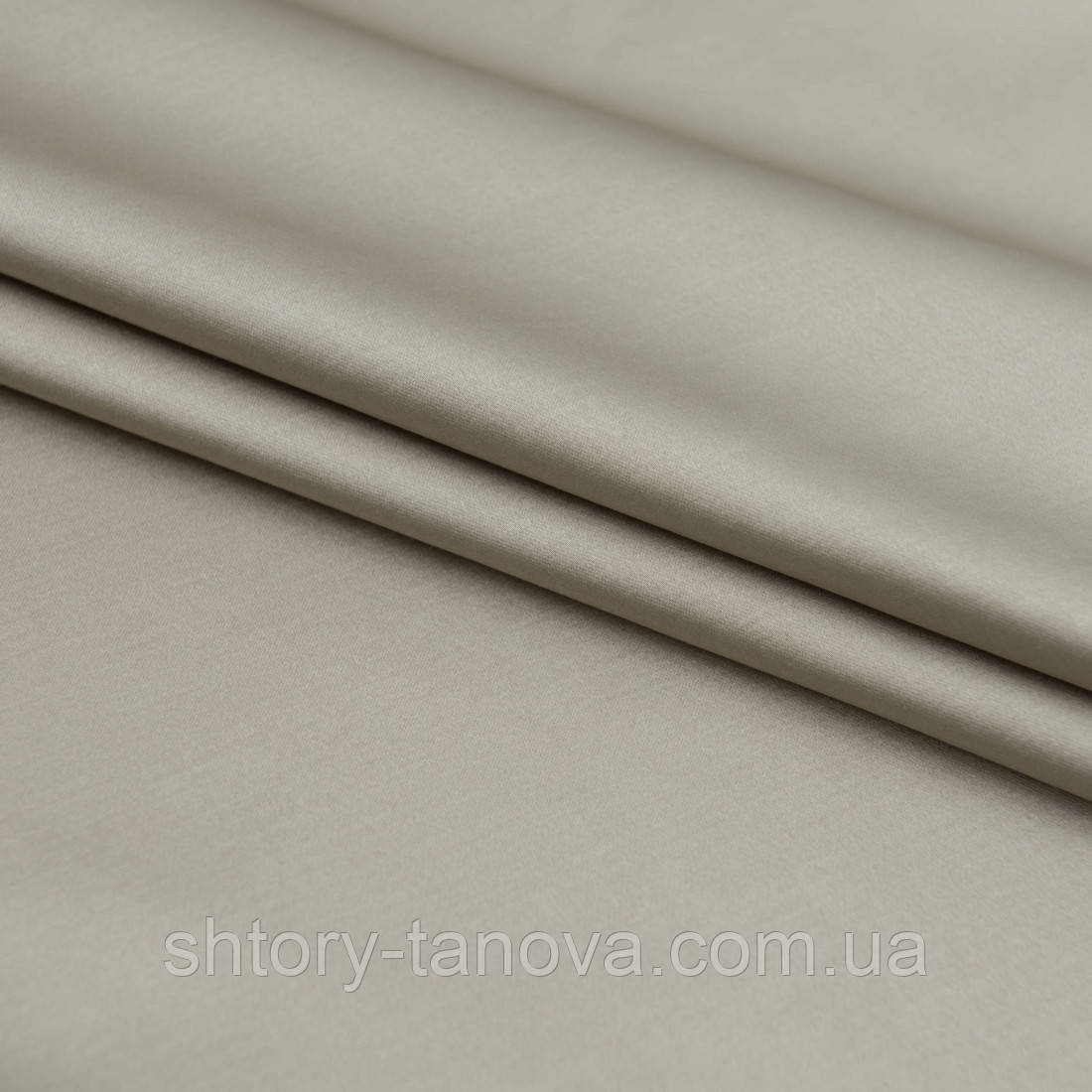 Декоративний сатин бравия пісок, фото 1