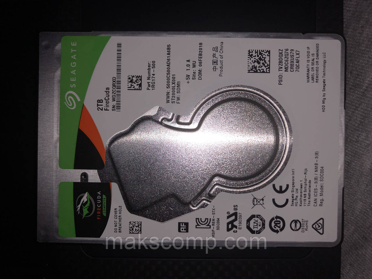 Seagate FireCuda 2,5" (ST2000LX001) 