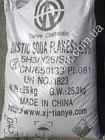 Сода каустична луска 25 кг(Китай)