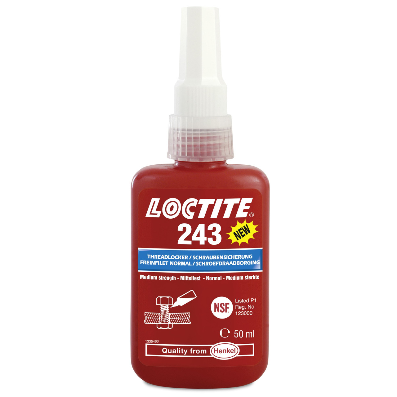 Фіксатор різьби середньої міцності Loctite 243 (50мл)
