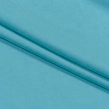 Замша для штор і декору бірюзово-блакитний