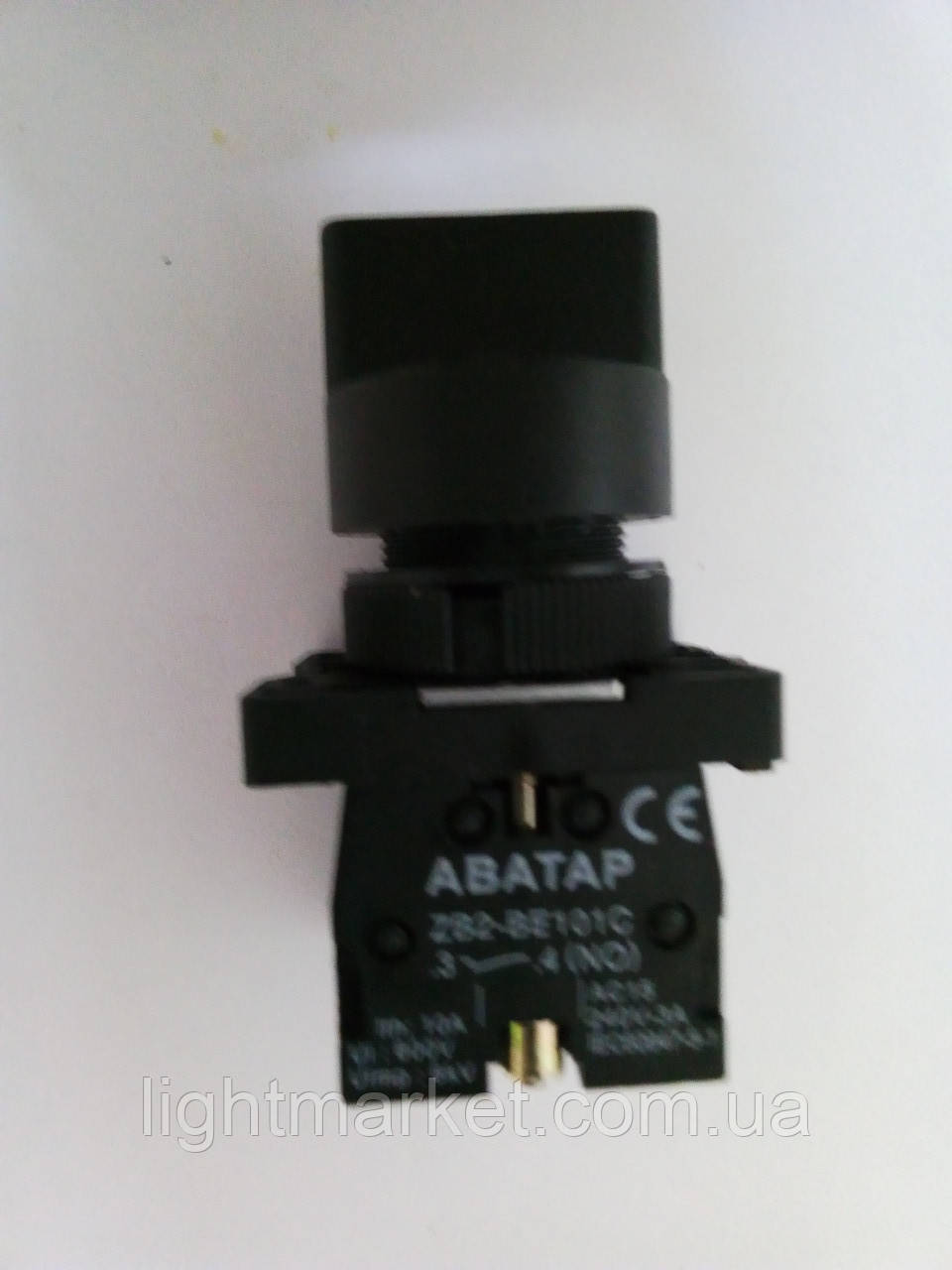 Перемикач секторний XB2-BD25 1-0 NO+NC EN 60144
