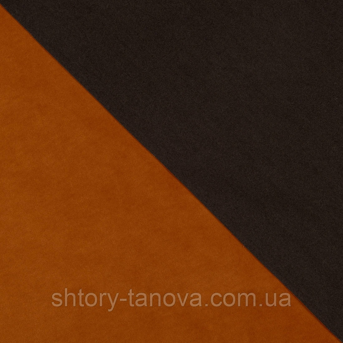Декоративна тканина велюта хна, фото 1