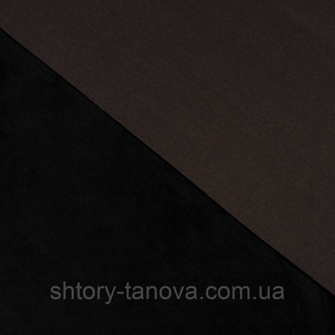 Декоративна тканина велюта чорний, фото 1