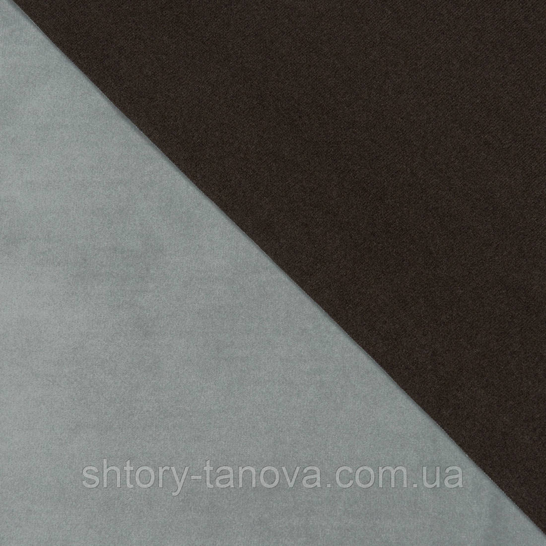 Декоративна тканина велюта св. сірий, фото 1