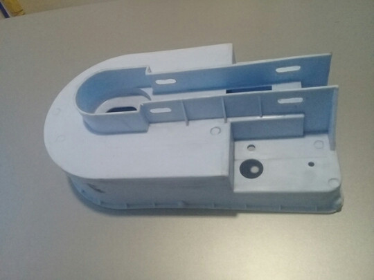 Корпус (задній) двигуна бетонозмішувача БРС-130, фото 1