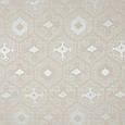 Жаккард поле абстракція беж,мололчный, фото 2