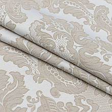 Жаккард наполес/napoles /вензель,беж