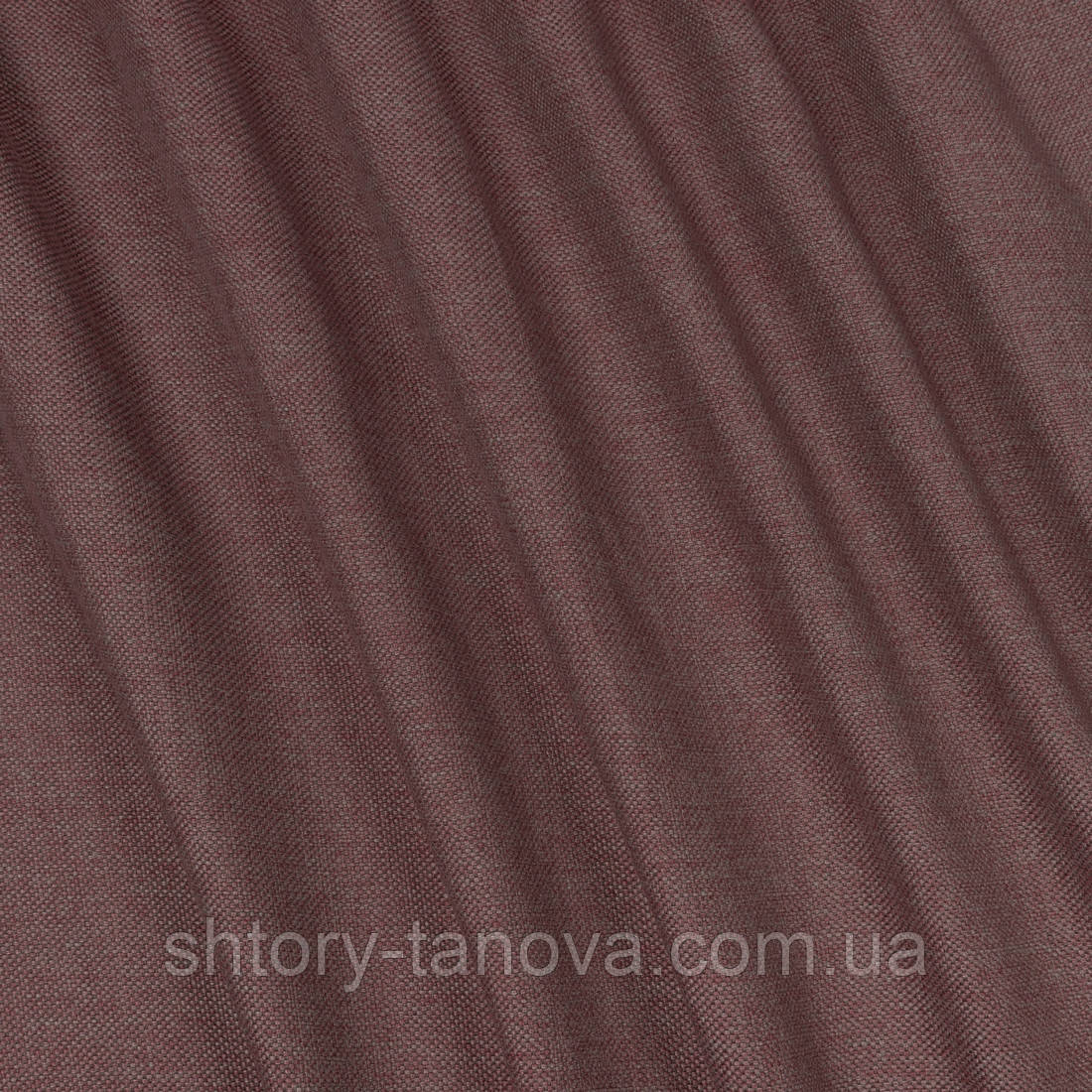 Рогожка меланж велика фрез,коричневий, фото 1