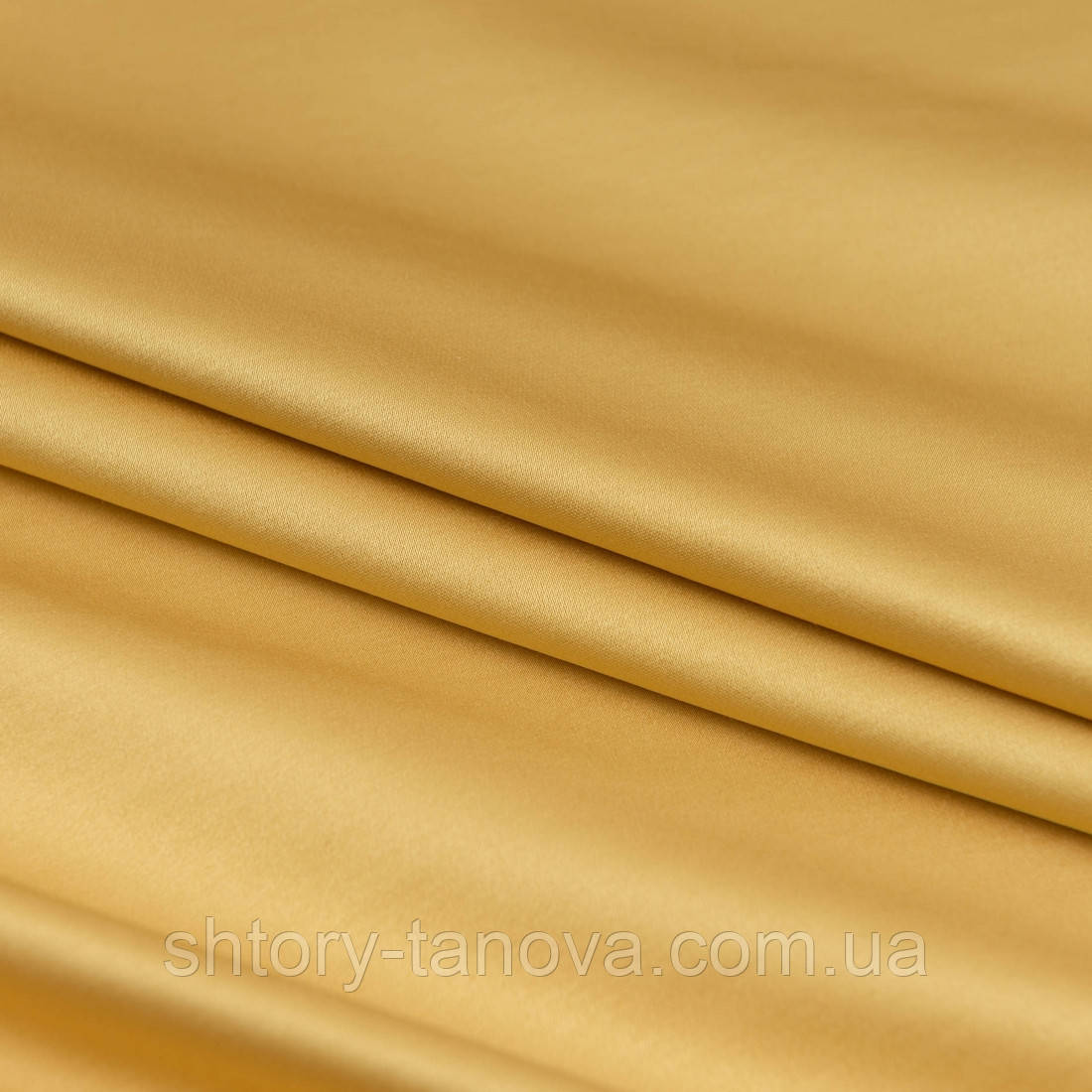 Декоративний сатин золото, фото 1