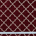 Шеніл жаккард ромб на шторах і декору бордо, фото 3