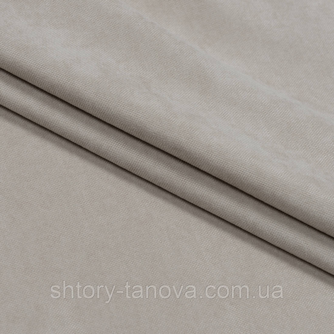 Нубук тканина для штор пісок, фото 1