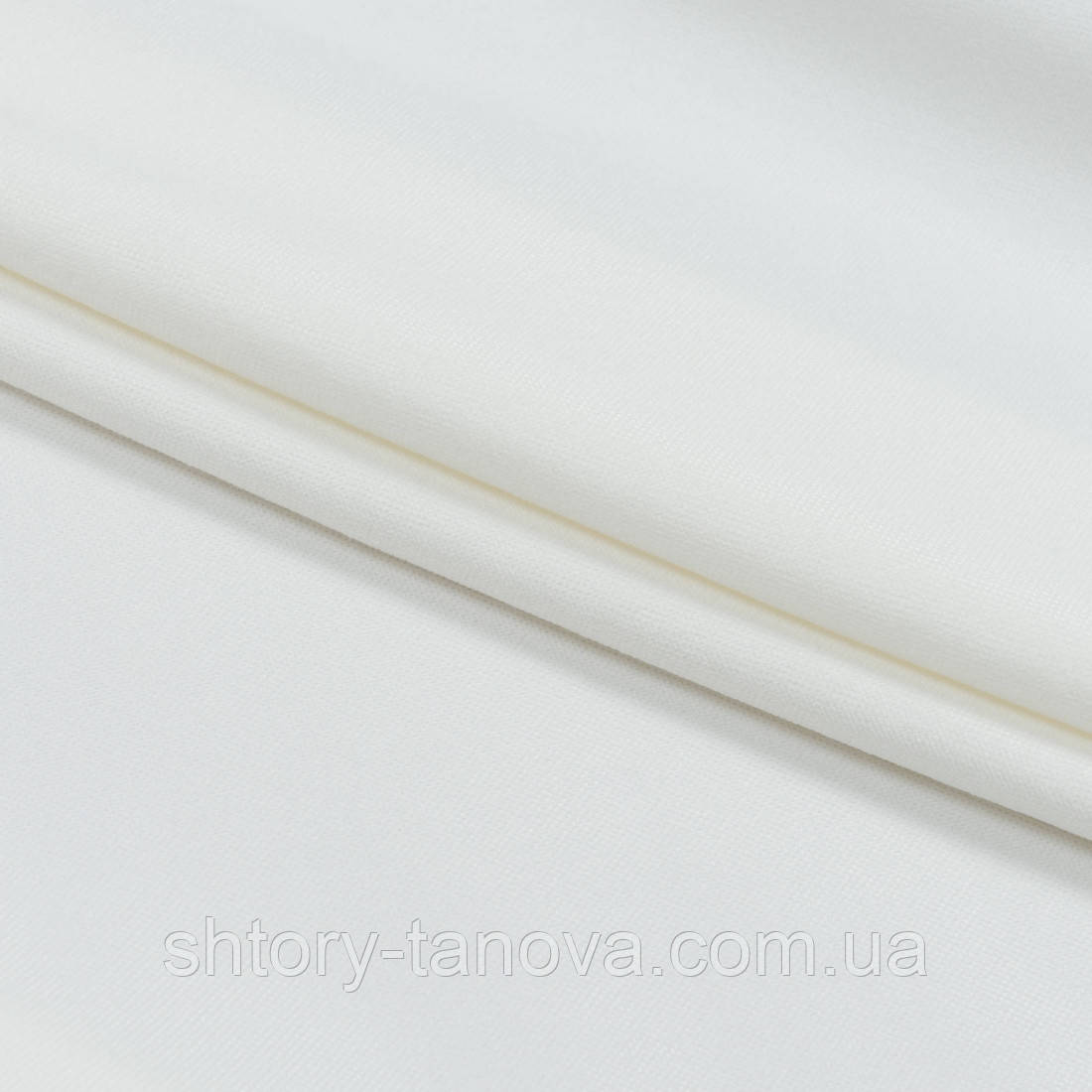 Нубук тканина для штор для штор молочний, фото 1