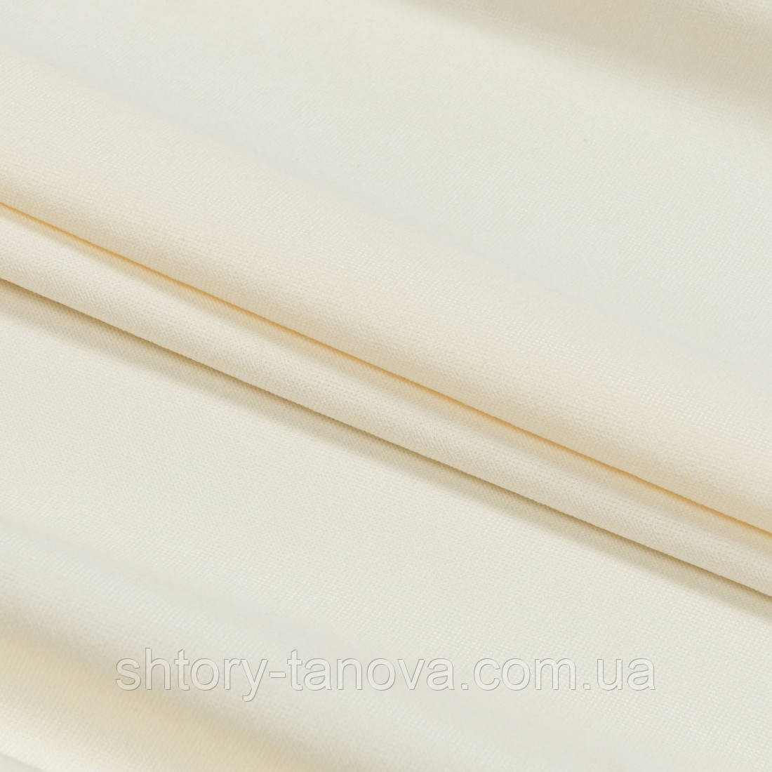 Нубук тканина для штор крем, фото 1