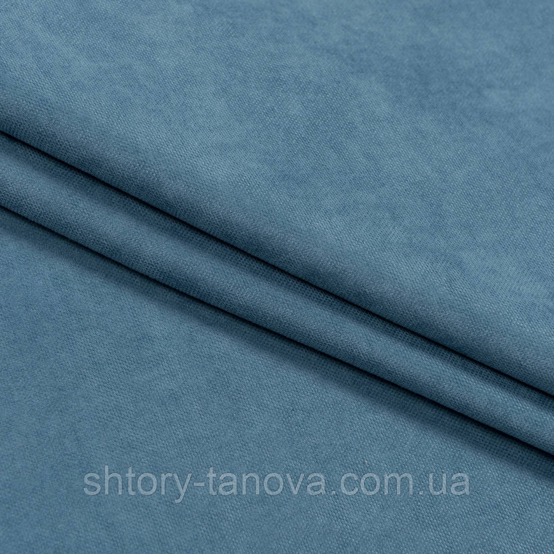 Нубук Ткань для Штор Серо-голубой — Купить Недорого на Bigl.ua (852324907)