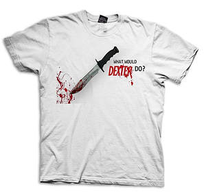 Футболка Декстер Dexter чоловіча, жіноча, дитяча, 3 моделі, фото 2