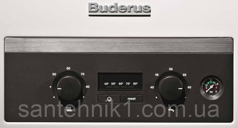 Газовий котел Buderus Logamax U044-24K двоконтурний, фото 3