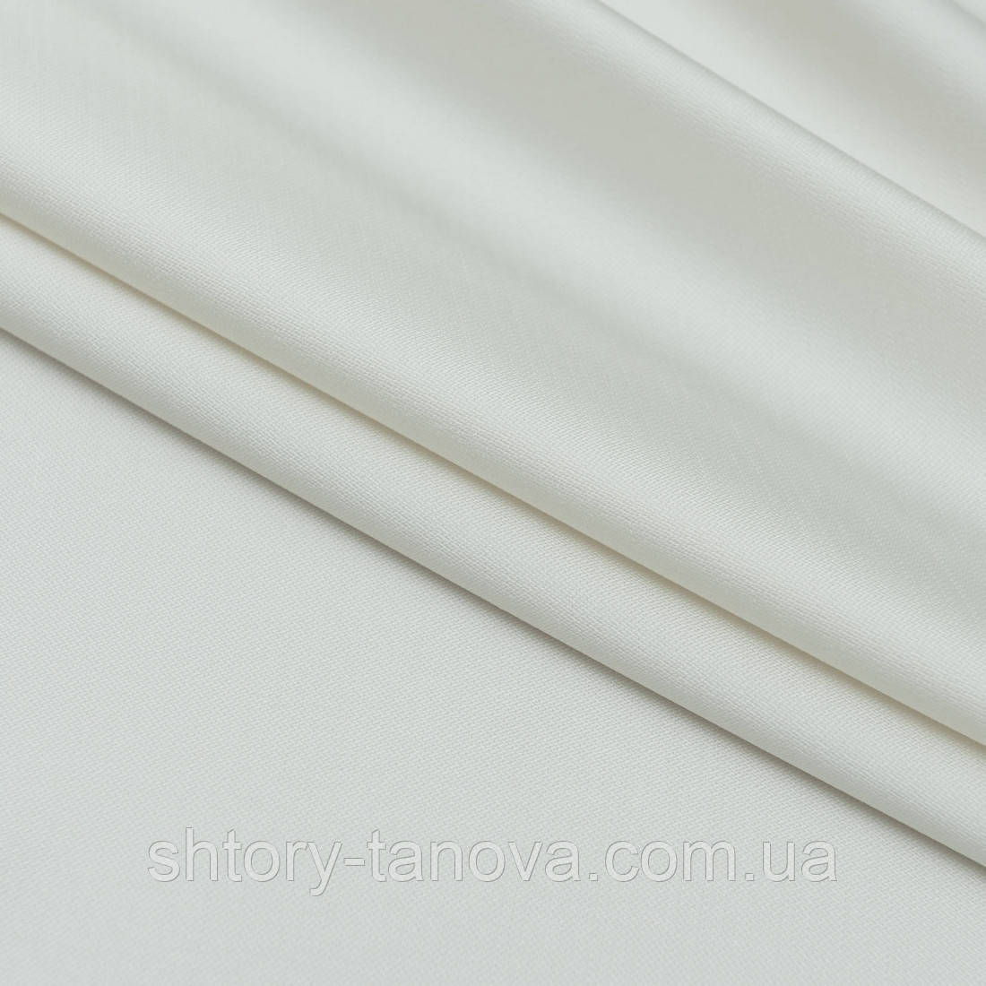 Порт'єрна тканина з обважнювачем тафта крем, фото 1