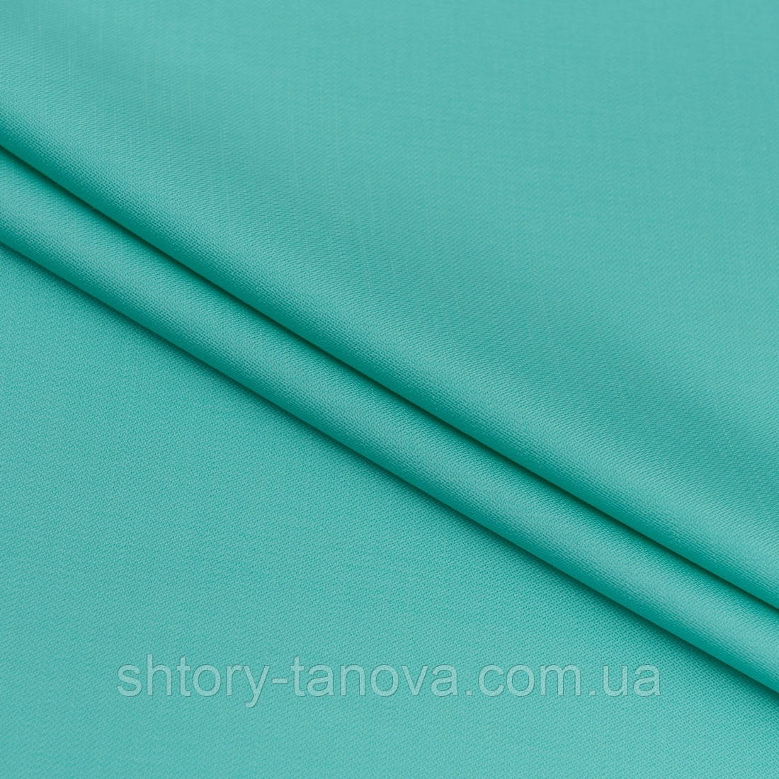 Порт'єрна тканина з обважнювачем тафта бірюза, фото 1