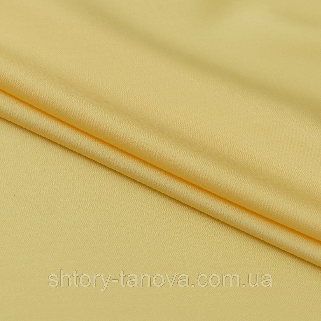 Порт'єрна тканина з обважнювачем тафта жовтий, фото 1