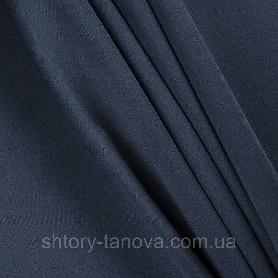 Портьерный атлас рев'ю синій, фото 1