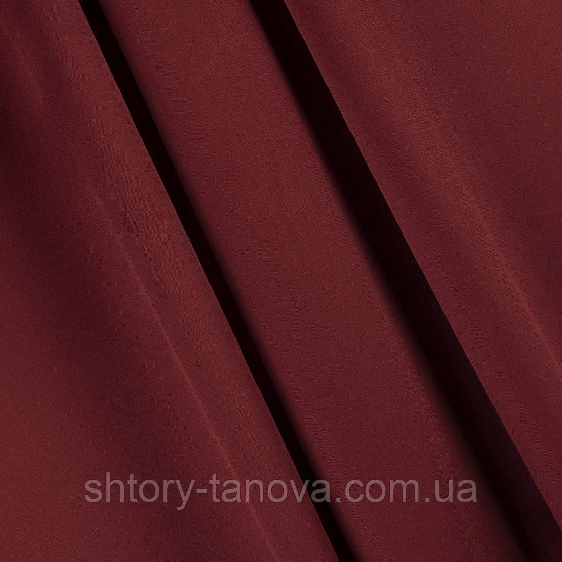 Портьерный атлас рев'ю вишня, фото 1