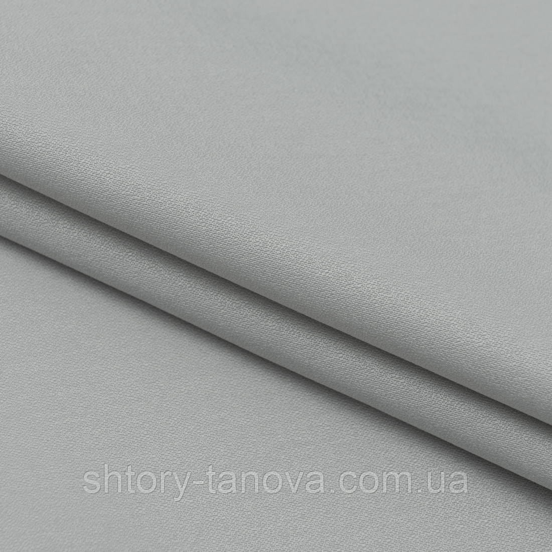 Скатертная тканина сатин шаблі /sable св. сірий, фото 1