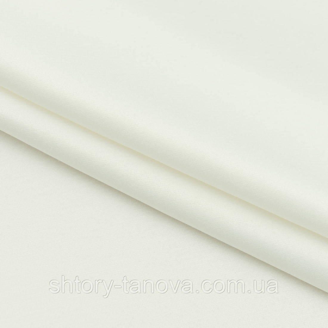 Скатертная тканина сатин тарко молочний, фото 1