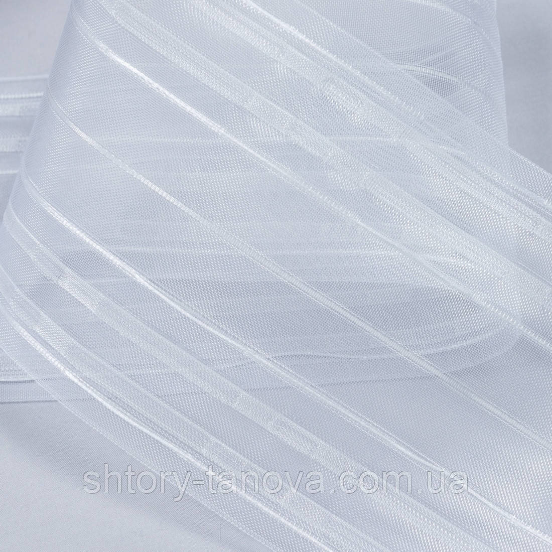 Шторна тасьма до-1:2 150мм/50м прозора вафелька, фото 1