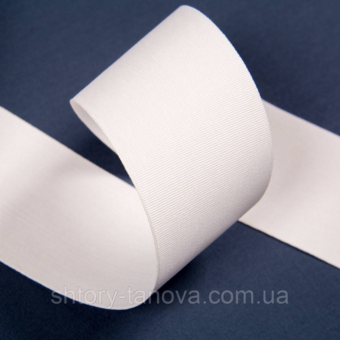 Шторна тасьма 3760 60мм/50м(100м) матовв під люверси пришивши, фото 1