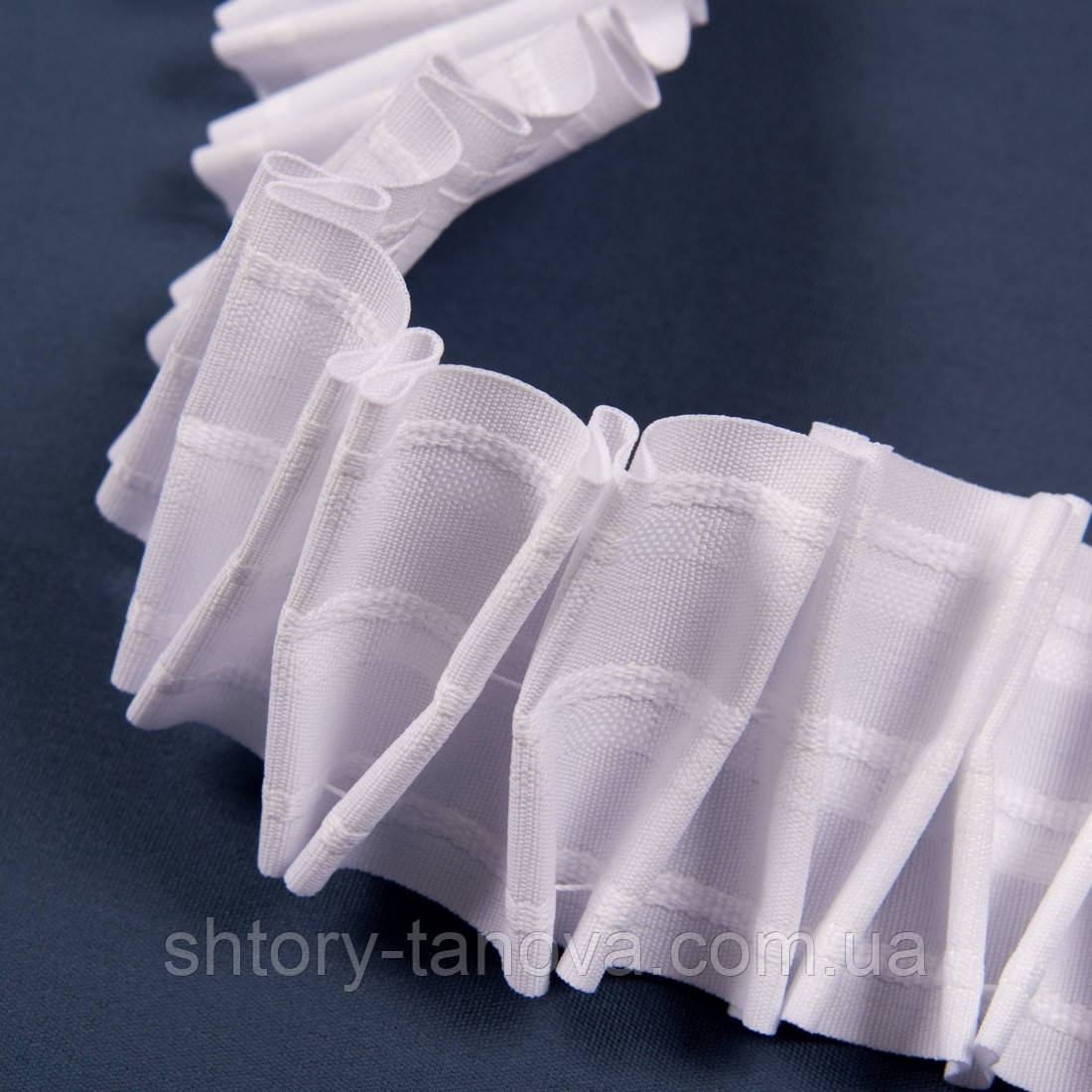 Шторна тасьма кс-1:3 75мм/50м матова y-буфи, фото 1