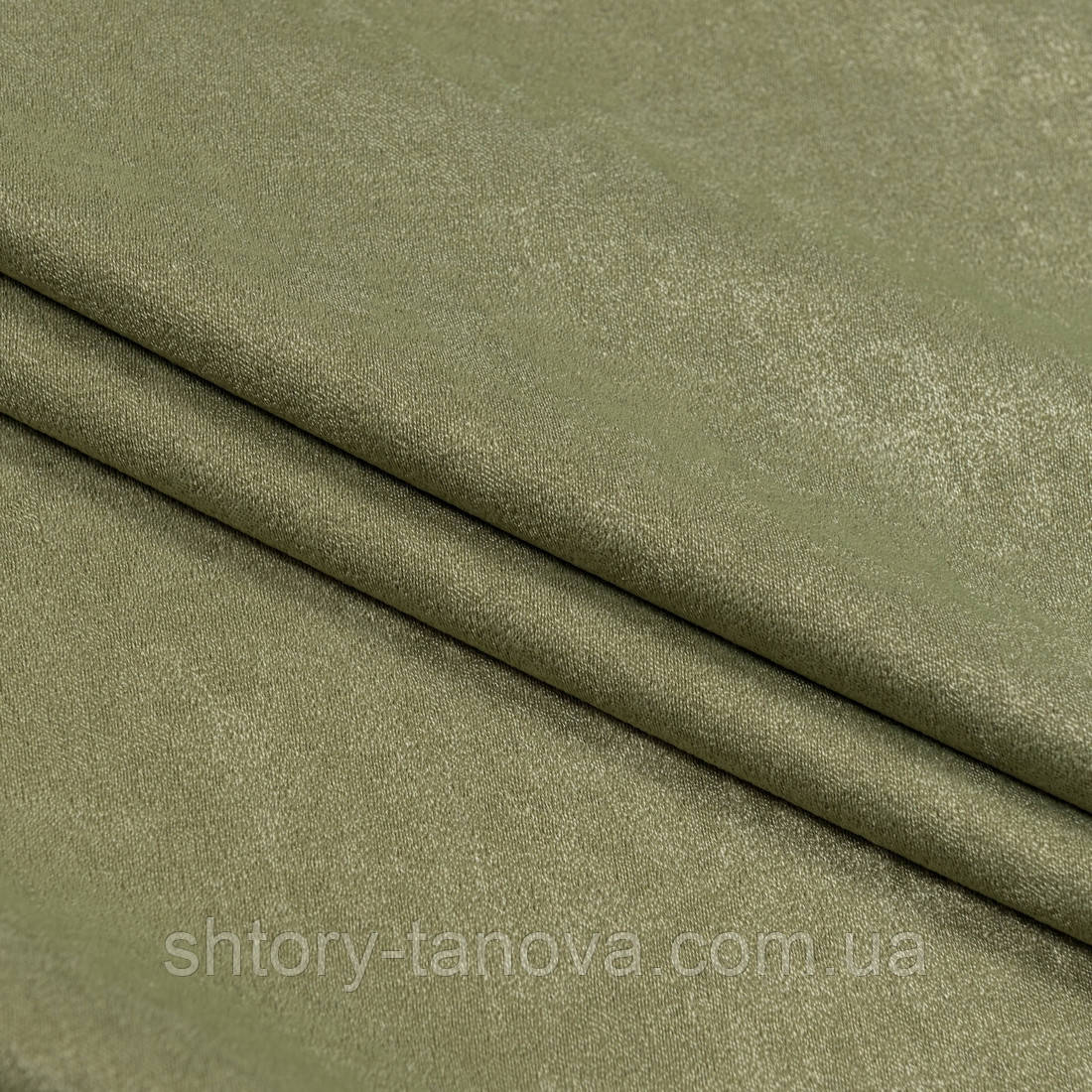 Софт для штор двухлицевой/dukas оливка, фото 1