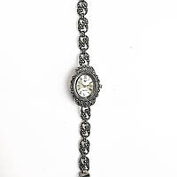 Годинник із крапельного срібла 925 класичний 1