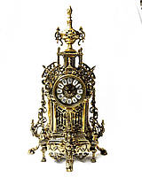Настільні камінний годинник з португальської бронзи Virtus 1945 висота 23 см