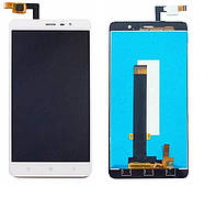 Дисплей (екран) для Xiaomi Redmi Note 3, Redmi Note 3 Pro ксиоми + тачскрін, колір білий, 147x73 mm