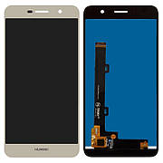 Дисплей (екран) для Huawei Y6 Pro (TIT-U02/TIT-AL00)/Enjoy 5/Honor Play 5X) + тачскрін, колір золотий