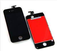 Дисплей (экран) для iPhone 4S айфон + тачскрин, цвет черный.