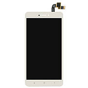Дисплей (екран) для Xiaomi Redmi NOTE 4X ксиоми з тачскріном (сенсором) у зборі, колір білий