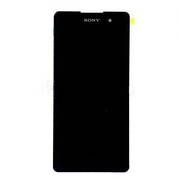 Дисплей (екран) для Sony F3311 Xperia E5 Соні + тачскрін, колір чорний, Graphite Black