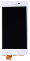 Дисплей (экран) для Sony F5121 Xperia X Dual Sim, F5122, F8131, F8132 Сони + тачскрин, цвет белый