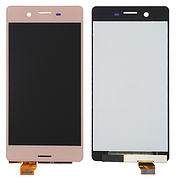 Дисплей (екран) для Sony F5121 Xperia X Dual Sim, F5122, F8131, F8132 Соні + тачскрін, колір рожевий, оригінал
